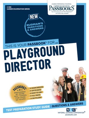 cover image of Playground Director